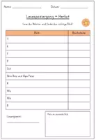 Vorschau - Arbeitsblätter - Lesespaziergang 1./2. Klasse : Herbst - Seite 3