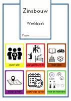 Voorbeeld - Werkboek zinsbouw Zien is snappen - Voorblad