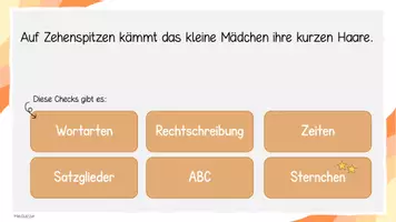 Vorschau - Präsentationen/Tafelbilder - Satz des Tages Kl. 4 interaktiv inkl. Lösung Nr. 10 - Seite 2