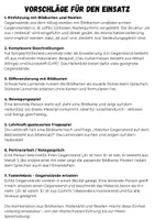 Vorschau - Arbeitsblätter - Satzbildung / Bildkarten: Gegenstände beschreiben (mit Lösung) - Seite 1