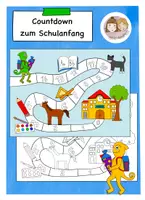 Vorschau - Arbeitsblätter - Sparpaket zur Einschulung, 1. Schultag, Willkommen in der Grundschule - Seite 1