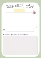 Vorschau - Arbeitsblätter - Abschlusszeitung / Abschlussheft / Klassenzeitung Grundschule (Klasse 4 oder Abschied) - Seite 2