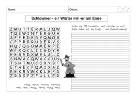 Vorschau - Arbeitsblätter - Wochenhausaufgaben Lernwörter - Seite 2