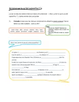 Vorschau - Arbeitsblätter - Les tâches ménagères – Grammaire - Seite 1