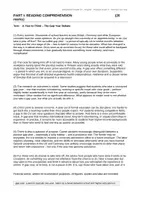 Vorschau - Stundenentwürfe - English ZP10 NRW – Complete Practice Exam Grade 10 with Solutions & Marking Guide - Seite 1
