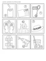 Vorschau - Arbeitsblätter - ☀️Lesespaziergang "Sommer" Wohnzimmer homeschooling - Seite 2