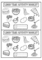 Vorschau - Arbeitsblätter - Lunch Time / Food: Activity Booklet (Englisch Grundschule) - Seite 1