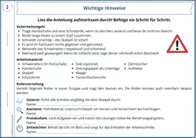 Vorschau - Stundenentwürfe - Schweineherz sezieren – Komplettpaket (Anleitung, Lösungen & Lehrerhinweise) - Seite 2