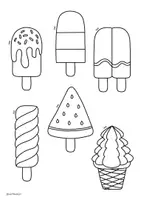 Vorschau - Spiele - Eisdiele spielen - Kreatives Rollenspiel für Kinder - Seite 1