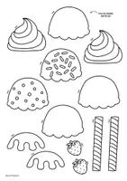 Vorschau - Spiele - Eisdiele spielen - Kreatives Rollenspiel für Kinder - Seite 3