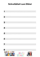 Vorschau - Stundenentwürfe - Dosendiktat / Schleichdiktat Berufe kennenlernen 👩🚒 Schreiben & Sachunterricht (32 Karten + 2 Lineaturen) - Seite 3