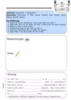 Vorschau - Arbeitsblätter - Chromatographie Unterrichtsentwurf - Seite 1