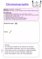Vorschau - Arbeitsblätter - Chromatographie Unterrichtsentwurf - Seite 2