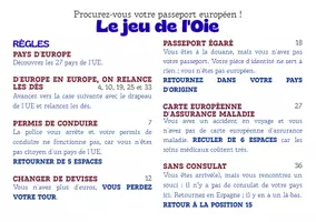 Vista previa - Juegos / Gamificación - El juego de la Oca - Le jeu de l'oie - Unión Europea - página 2