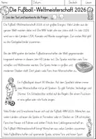 Vorschau - Mal- und Bastelvorlagen - Fußball WM 2026 - Seite 2