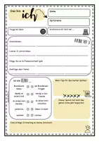 Vorschau - Arbeitsblätter - Abschluss Abschied Sekundarstufe (Abschiedsheft mit Steckbrief) - Seite 1