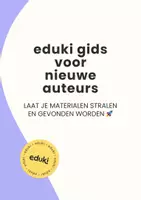 Voorbeeld - Gids voor eduki-auteurs - Voorblad