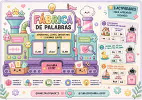 Vista previa - Refuerzo / NEE / Materiales de apoyo - FABRICA DE PALABRAS - página 1
