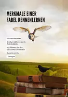 Vorschau - Arbeitsblätter - Die Merkmale und den Aufbau einer Fabel kennenlernen (dreifach differenziert) - Deckblatt