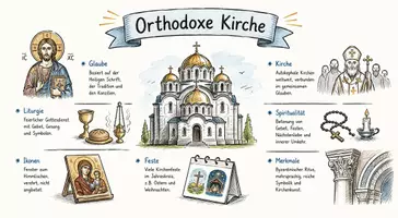 Vorschau - Arbeitsblätter - Lernposter + Arbeitsblatt "Orthodoxe Kirche" + Onlineübung & MP3 + Mindmaps + Infografiken - Seite 2