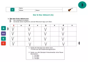 Vorschau - Arbeitsblätter - Liedbegleitung mit der Ukulele - Forever Young - Seite 3