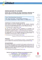 Vorschau - Stundenentwürfe - »Ich bin schon fertig« - Zusatzaufgaben mit Lösungen für »schnelle« Schüler(innen) - Folge 1: Herbst - Seite 1