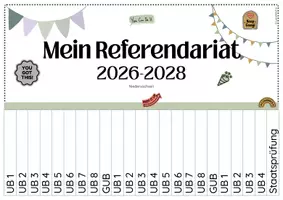 Vorschau - Anderer Materialtyp - Referendariat Abreißkalender Niedersachsen - Seite 2