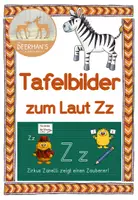 Vorschau - Arbeitsblätter - Materialpaket 3 Tafelbilder Buchstaben - Seite 1