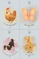 Vorschau - Bildkarten - 16 liebevolle Affirmationen für Kinder - Seite 3