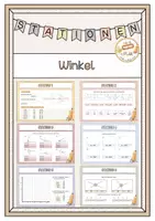 Vorschau - Arbeitsblätter - Winkel Stationentraining - Deckblatt
