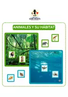 Vista previa - Unidades / Secuencias / Situaciones de Aprendizaje - ANIMALES Y SU HÁBITAT - Portada
