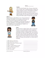 Vorschau - Text - My Friends English Reading: Englisch als Fremdsprache - Deckblatt
