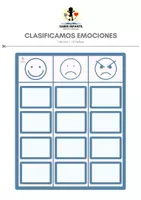 Vista previa - Unidades / Secuencias / Situaciones de Aprendizaje - CLASIFICAMOS EMOCIONES - página 1
