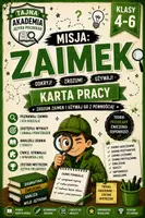 zapowiedź - KARTA PRACY - zaimek - kl. 4-6 - obwoluta