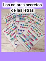 Vista previa - Juegos / Gamificación - Los colores secretos de las letras - Portada