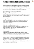 Voorbeeld - Rekenen - Spellenbundel getallenlijn - Pagina 1