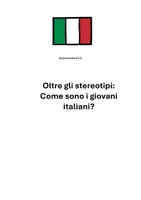 Vorschau - Arbeitsblätter - I giovani italiani - foto, infografica e testo informativo Italienisch - Seite 2