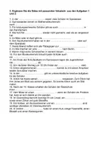 Vorschau - Arbeitsblätter - DaF DaZ B1 Wortschatz In der Schule - Seite 1