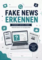 Vorschau - Arbeitsblätter - Fake News - Medienkompetenz Vertretungsstunde - Dgitale Grundbildung - Deckblatt