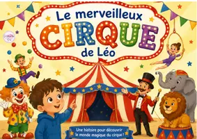 Aperçu - Préparation de séance / Séance complète - KAMISHIBAI Le merveilleux cirque de Léo - Page de couverture