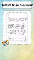 Vorschau - Mal- und Bastelvorlagen - *wachsendes Materialpaket* Deckblätter Grundschule - Deckblatt