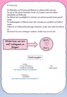 Vorschau - Mal- und Bastelvorlagen - Abschlussfeier Klasse 4 Windlicht & Aufsteller – Abschied Grundschule - Seite 2