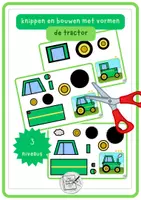 Voorbeeld - Knippen en bouwen: de tractor - Voorblad