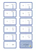 Vorschau - Stationenlernen - Multiplikation - Kernaufgabendominos - Seite 2