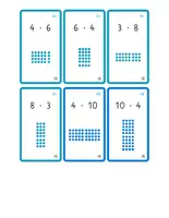 Vorschau - Spiele - Multiplikationspiel - Quartett - Seite 1
