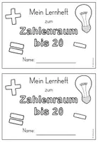 Vorschau - Arbeitsblätter - Übungsheft/Lernheft: Zahlenraum 20 (Kl.1) - Seite 3