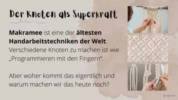 Vorschau - Mal- und Bastelvorlagen - Makramee - Textilprojekt - Theorie & Praxis - Schlüsselanhänger - Seite 3