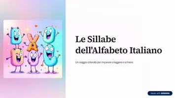 anteprima - Materiale di supporto/inclusione - Le-Sillabe-dellAlfabeto-Italiano - Pagina di copertina