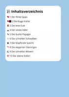 Vorschau - Stundenentwürfe - Lesetraining Vögel | Leseverständnis Klasse 3 - Seite 1