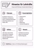 Vorschau - Arbeitsblätter - LRS-Training Klasse 5/6 - Seite 1